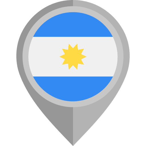 Argentina nation flag country icon