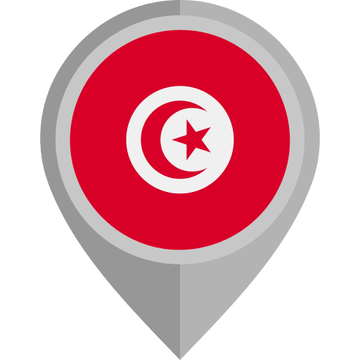 Tunisia flag nation tunisia icon