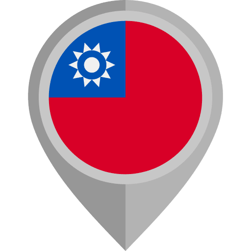 Taiwan nation placeholder flags icon