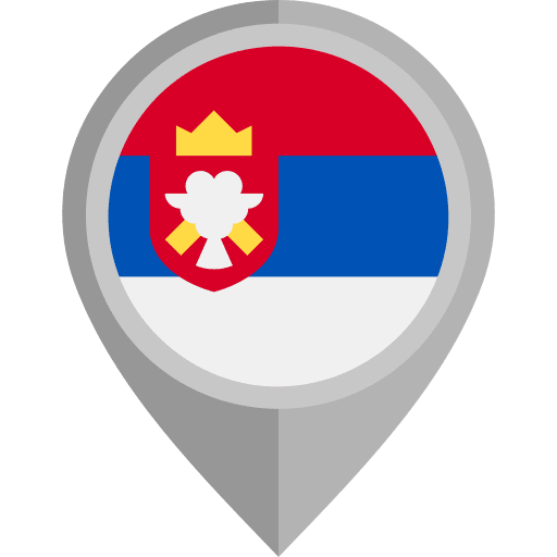 Serbia flag flags nation icon