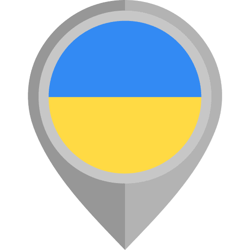 Ukraine flag country flags icon