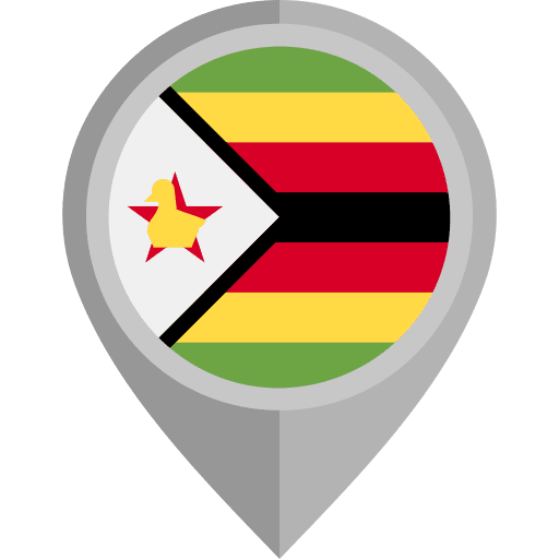 Zimbabwe flag country zimbabwe icon