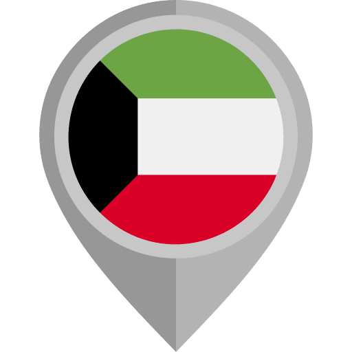 Kuwait country flags placeholder icon