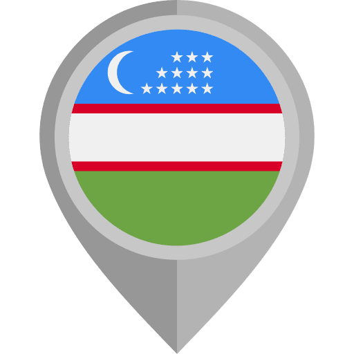 Uzbekistán uzbekistán country flags icon