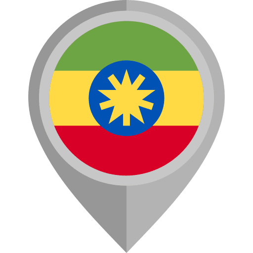Ethiopia flag placeholder ethiopia icon