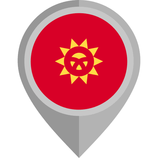 Kyrgyzstan flags placeholder nation icon