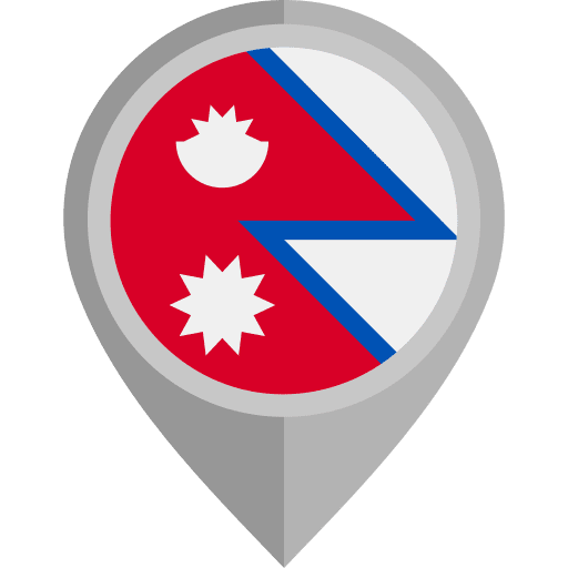 Nepal placeholder nepal flag icon