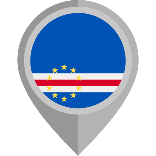 Cape verde nation cape verde flag icon