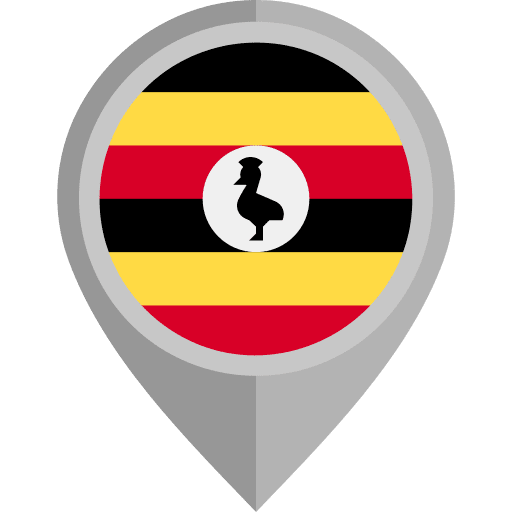 Uganda flags uganda nation icon