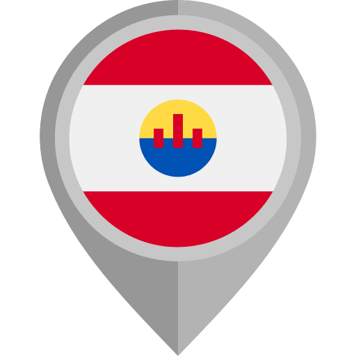 French polynesia placeholder nation flag icon
