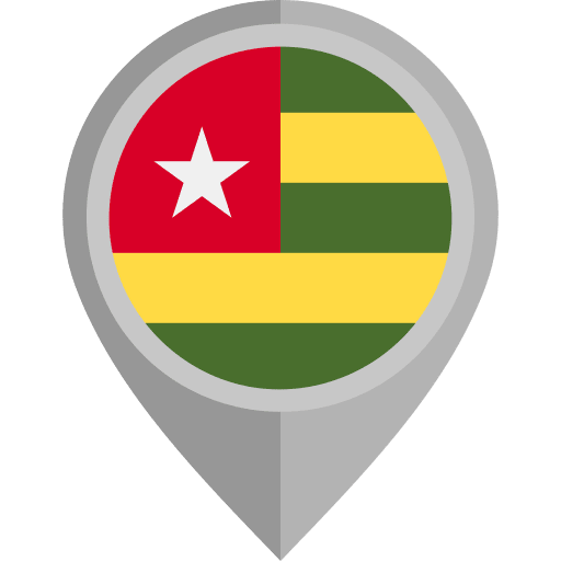 Togo placeholder flags country icon
