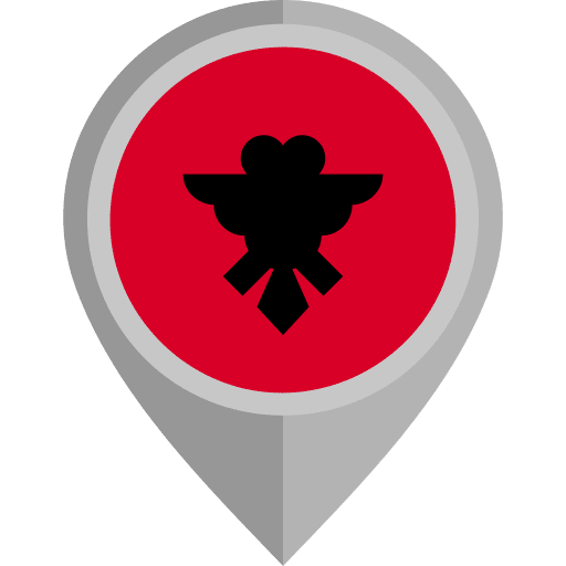 Albania nation country flag icon