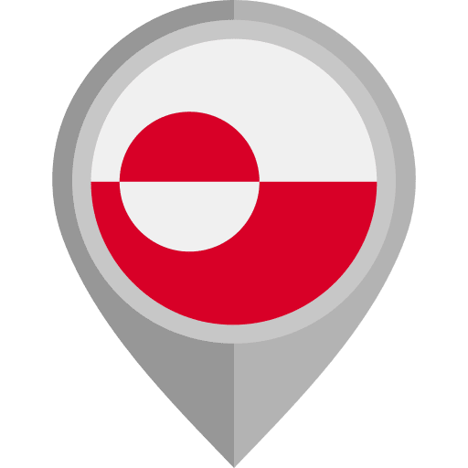 Greenland flag placeholder flags icon