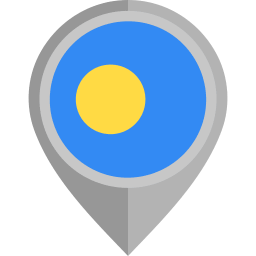 Palau flags nation flag icon