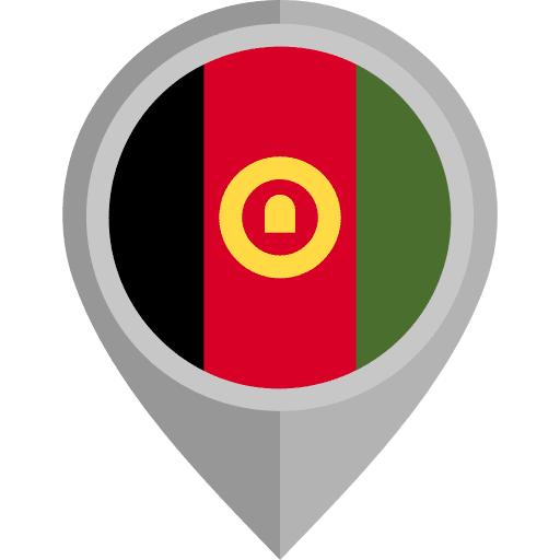 Afghanistan flags country nation icon
