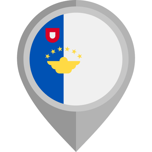 Azores islands country flags flag icon