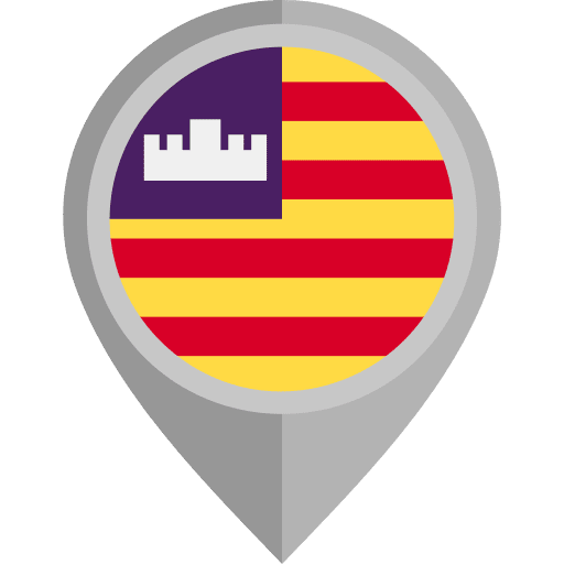 Balearic islands balearic islands flag placeholder icon
