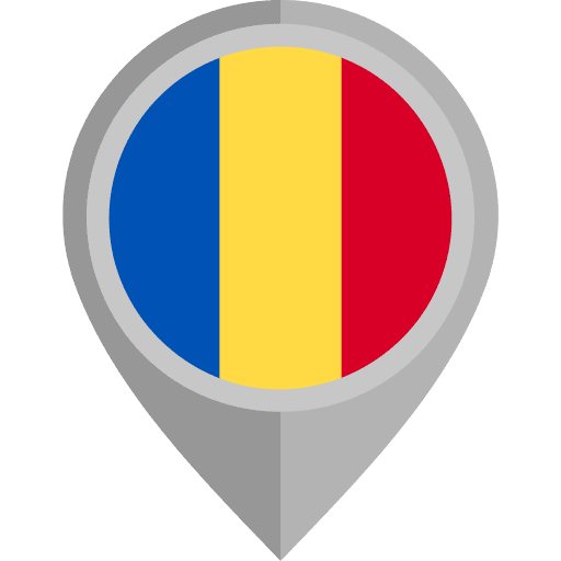 Chad nation placeholder flag icon