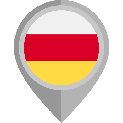 Ossetia placeholder country flag icon