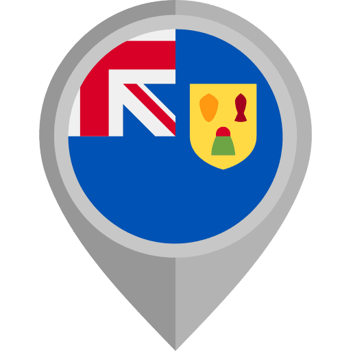 Turks and caicos flag turks and caicos country icon