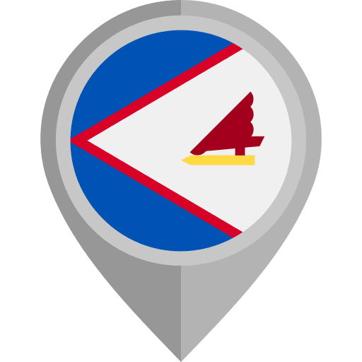 American samoa country flag flags icon