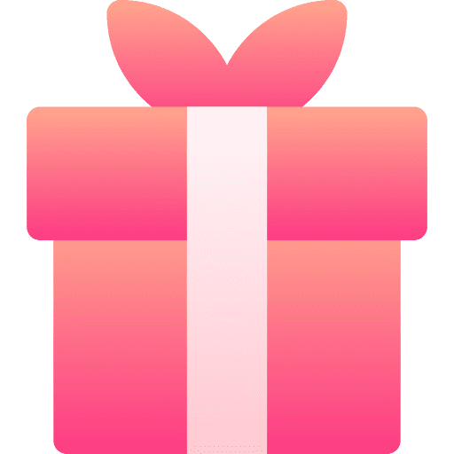 Gift box box gift box ribbon icon