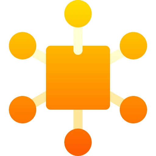 Distribution product shipping and delivery deployment icon