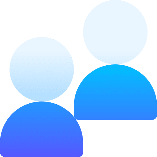 Group sport accompaniment user icon