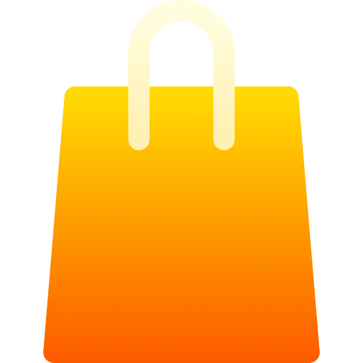Shopping bag bag commerce and shopping business icon