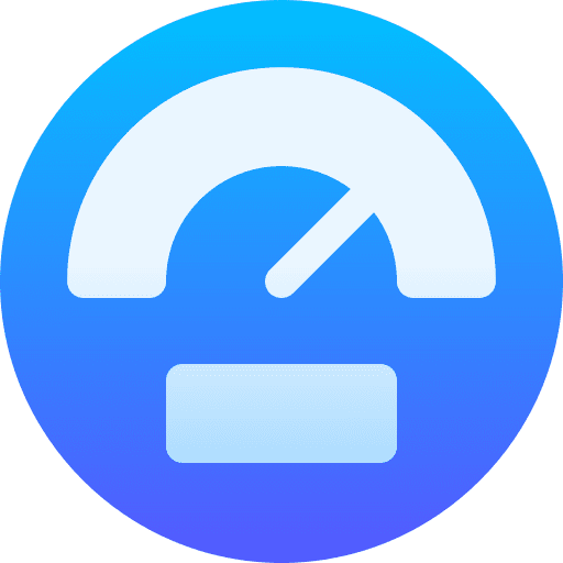 Speedometer bandwidth performance speed icon