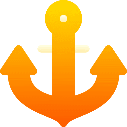 Anchor miscellaneous sailing seo and web icon