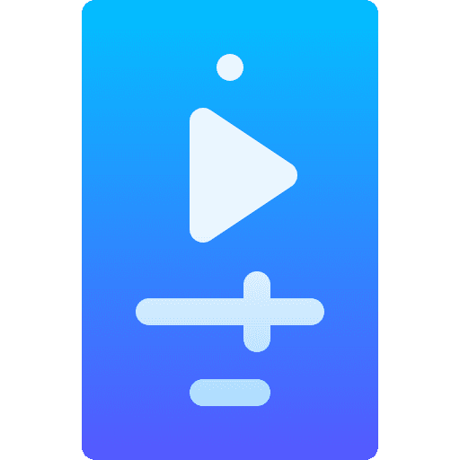 Mobile video ads electronic live icon