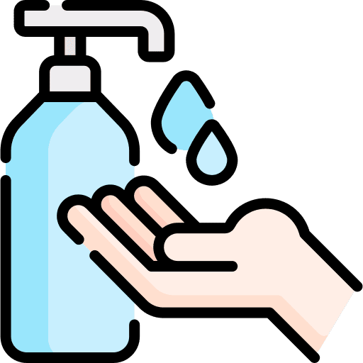 Liquid soap wash hand wash cleaning icon