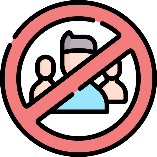 No group epidemic prevention healthcare and medical quarantine icon