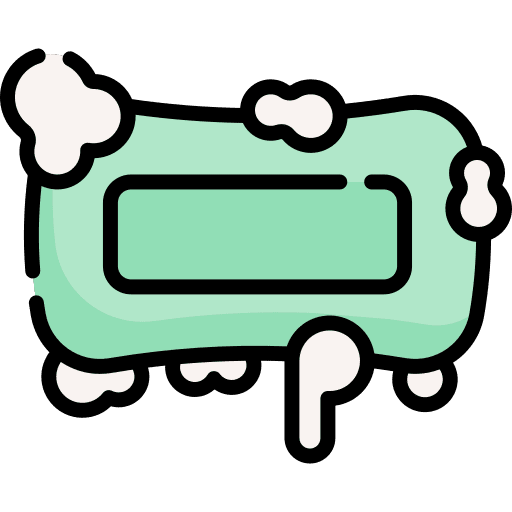 Soap clean hygienic wash icon