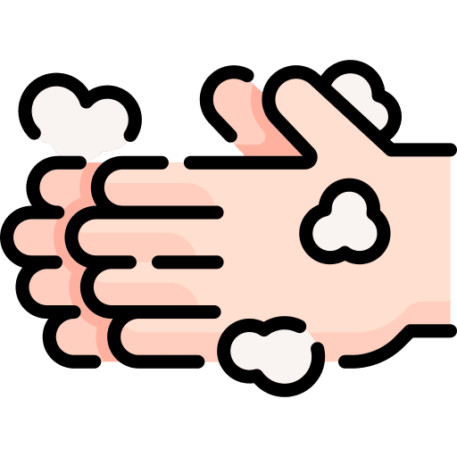 Hand washing clean cleaning water icon Hand washing clean cleaning water icon