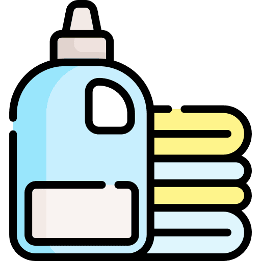 Laundry washing liquid towel icon Laundry washing liquid towel icon