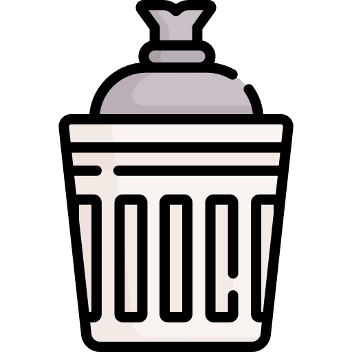 Trash can bin trash icon Trash can bin trash icon
