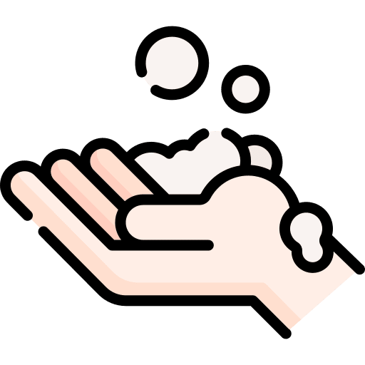 Washing hands soap healthcare and medical hygiene icon Washing hands soap healthcare and medical hygiene icon