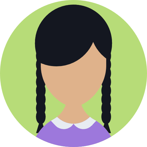 Girl profile people girl icon