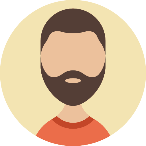 Man man white man facial hair icon