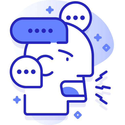 Shout dispute avatar communications icon Shout dispute avatar communications icon