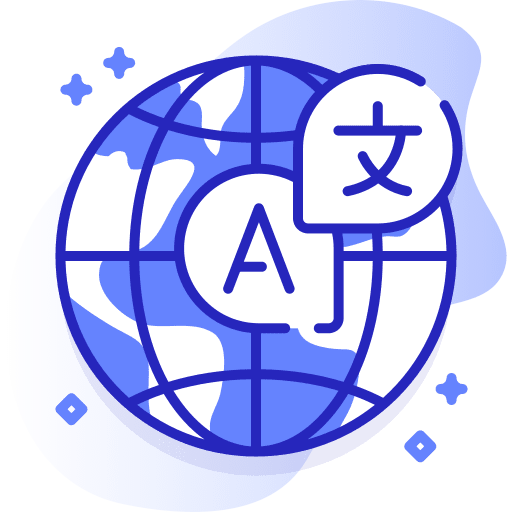 Translate multimedia planet communications icon