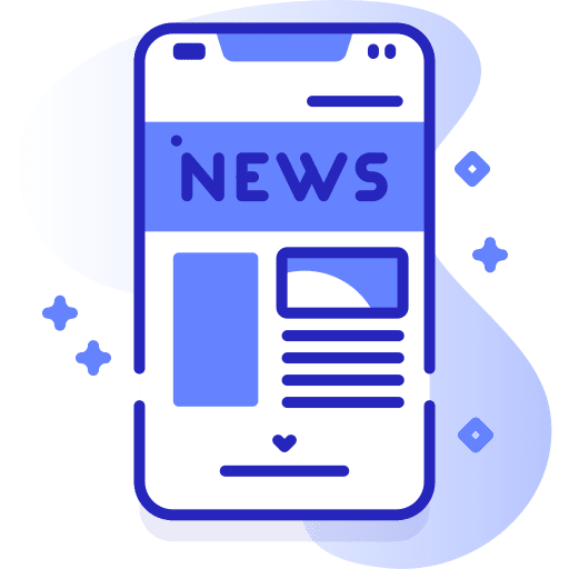 News online device journal icon News online device journal icon