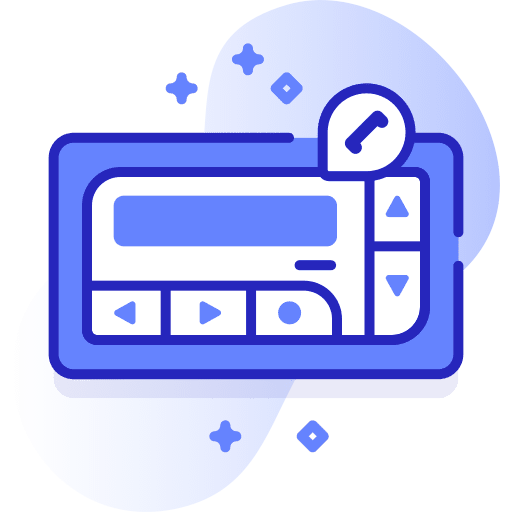 Pager electronics pager communications icon Pager electronics pager communications icon