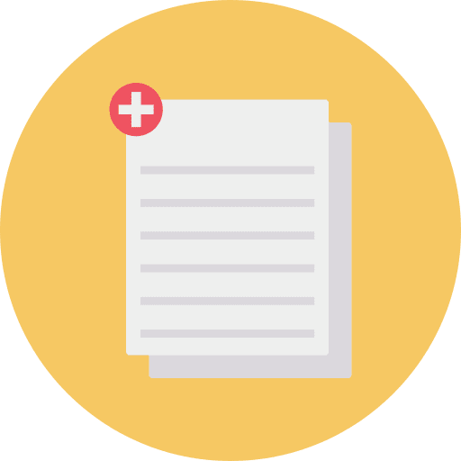 Add document page files and folders icon