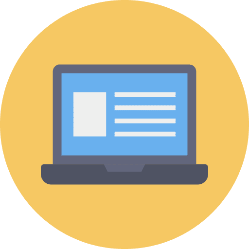 Laptop electronics laptop technology icon