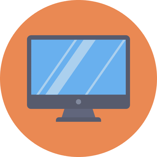 Monitor screen computer technology monitor screen icon