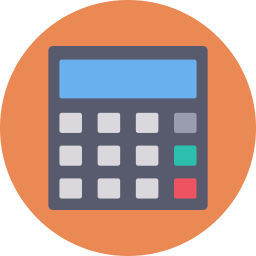 Calculator education calculate mathematics icon