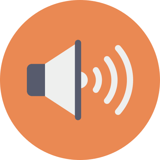 Loudspeaker bullhorn announcement marketing icon